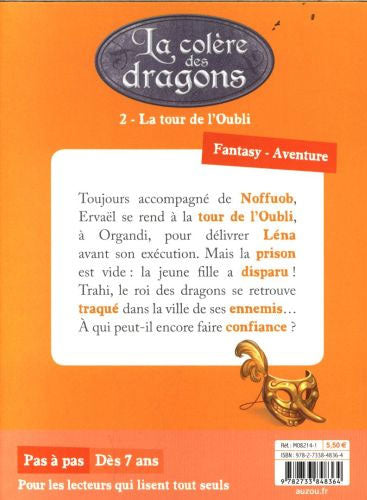 La colère des dragons T2: la tour de l'oubli Livres La family shop