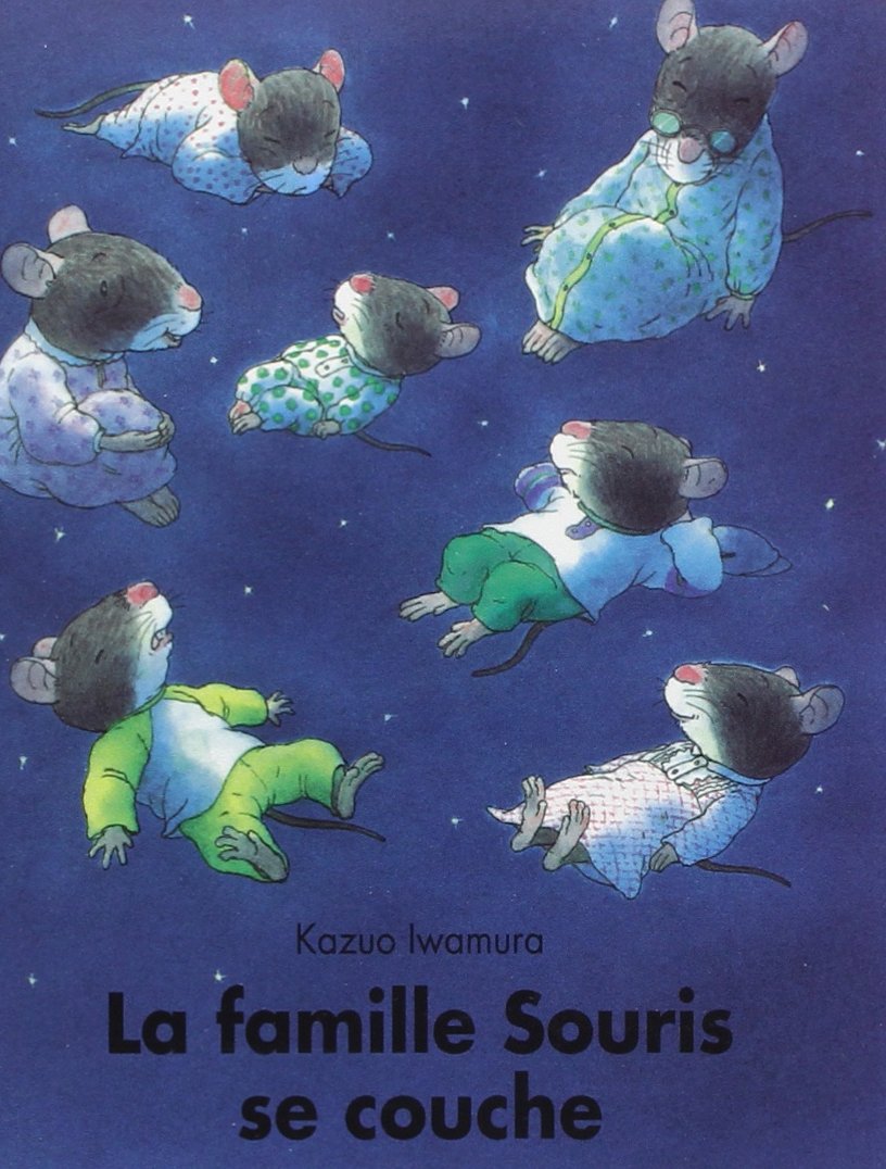 La famille souris se couche - Livre enfant sur le coucher et la nuit Livres Servidis