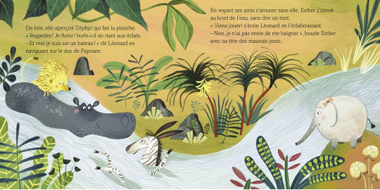 La grosse colère d'Esther Livres OLF