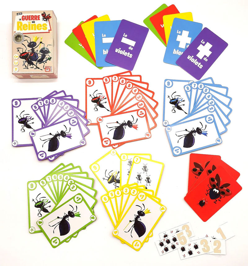 Jeu de la guerre des reines - Concentration et stratégie Jeux & loisirs créatifs La family shop