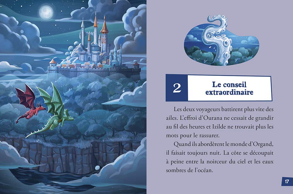 la nuit des dragons - T1 : Les ombres rouges Livres Auzou - OLF