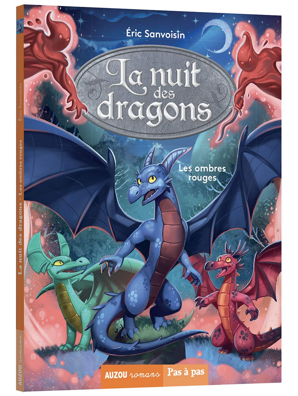 la nuit des dragons - T1 : Les ombres rouges Livres Auzou - OLF