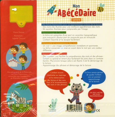 Mon abécédaire sonore Livres OLF