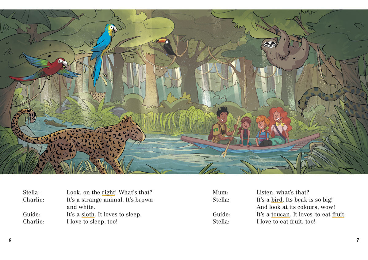 Charlie and the Amazon Adventure - Starter level (+ CD) Livres servidis