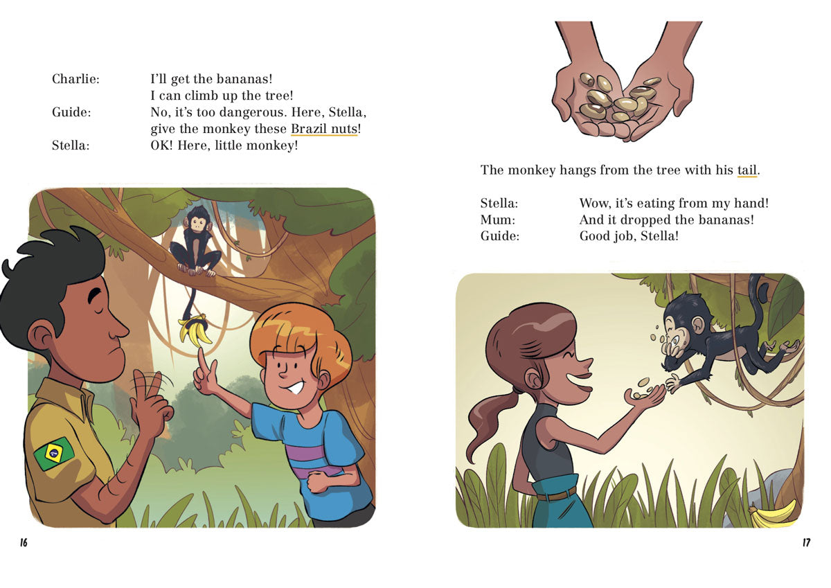 Charlie and the Amazon Adventure - Starter level (+ CD) Livres servidis