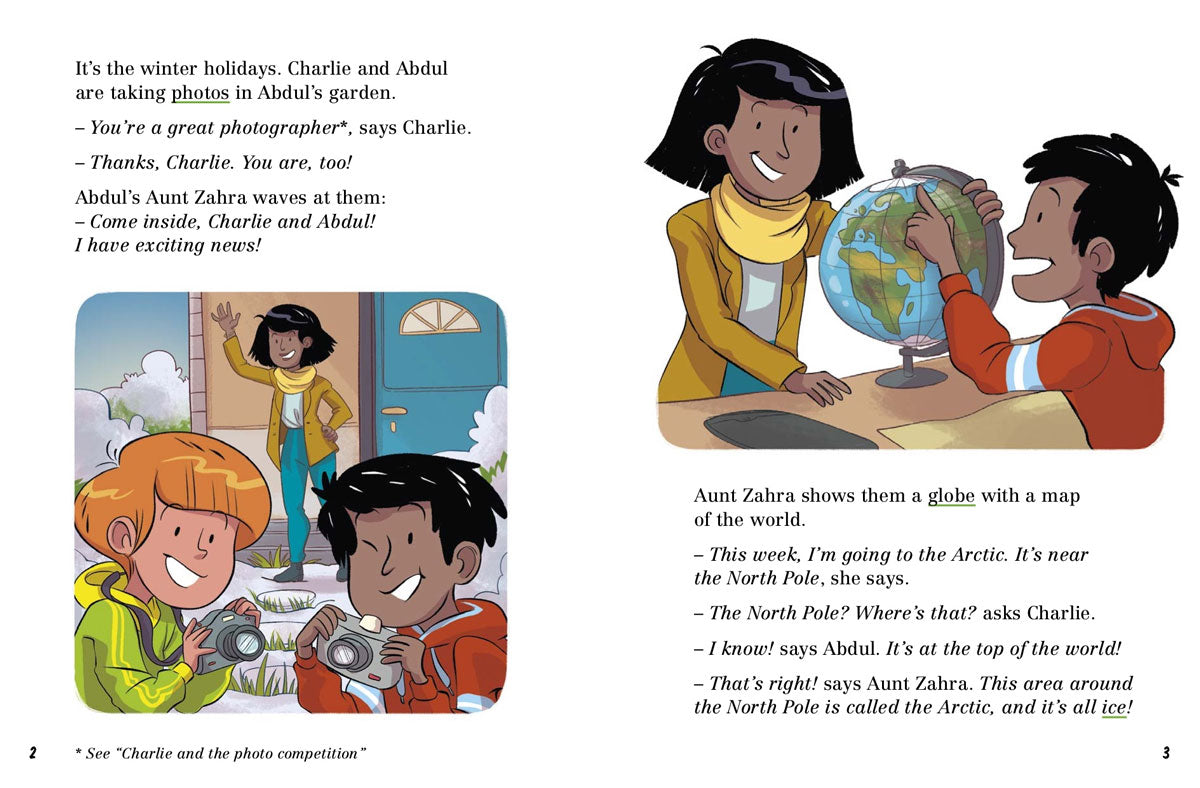 Charlie and the North pole expedition. Level 1 (+CD audio) Livres servidis