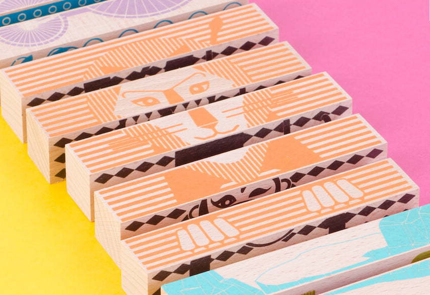 Puzzle en bois - Animals BLOCKS Jeux & loisirs créatifs La family shop