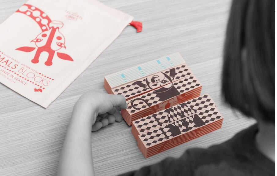 Puzzle en bois - Animals BLOCKS Jeux & loisirs créatifs La family shop