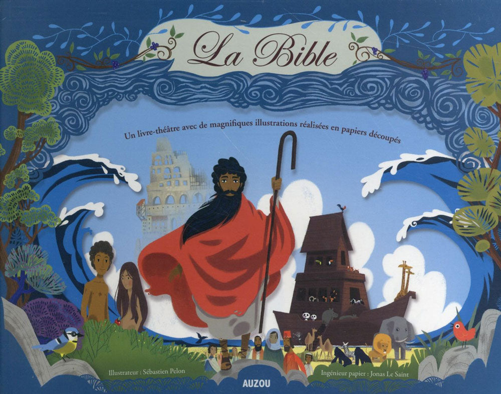 La Bible en papier découpé Livres OLF