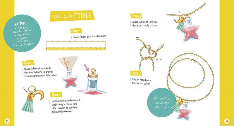 Coffret : mes bijoux fioles magiques Jeux & loisirs créatifs La Family Shop