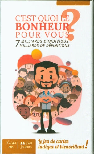 C'est quoi le bonheur pour vous? Jeu de cartes Jeux & loisirs créatifs La family shop