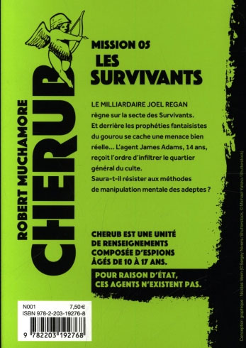 Cherub - Les survivants - T5 Livres La family shop