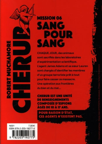 Cherub - Sang pour sang - T6 Livres La family shop