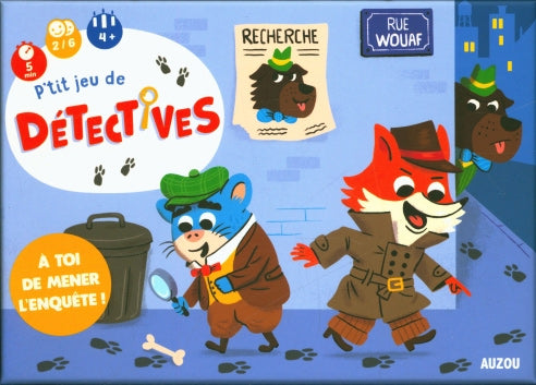 P'tit jeu de détectives: A toi de mener l'enquête Jeux & loisirs créatifs La family shop