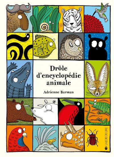 Drôle d'encyclopédie animale Livres La family shop