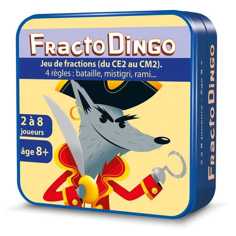 Fractodingo - Jeu de fraction - 5-7P Jeux & loisirs créatifs swissgames