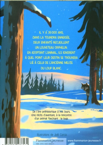 Grand Loup Blanc et autres récits - Livre enfant dès 7 ans sur la préhistoire Livres La family shop