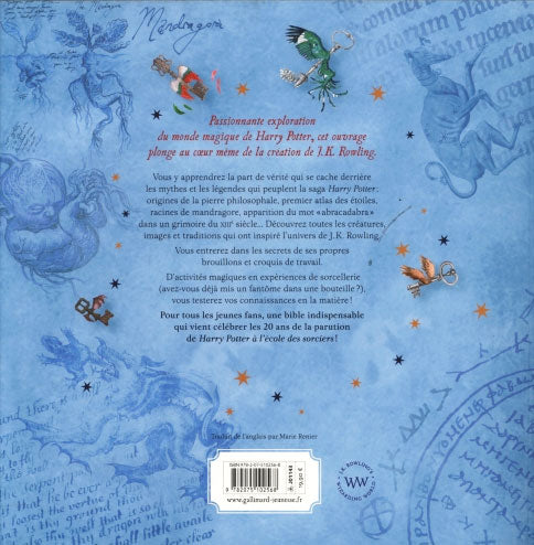 Harry Potter: A la découverte de l'histoire de la magie Livres La family shop