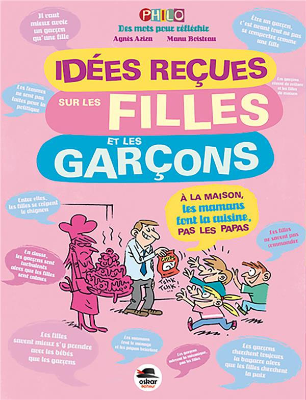 Idées reçues sur les filles et les garçons Livres La family shop