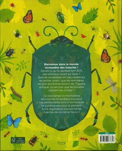 Insectes et petites bêtes - Enfants dès 6 ans Livres La family shop