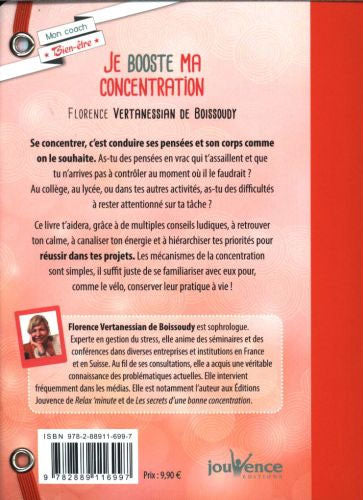 Je booste ma concentration: 12 semaines pour recentrer son attention. Dès 10 ans Dyslexie et concentration La family shop