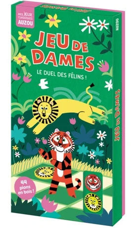 Jeu de dames - Le duel des félins ! Jeux & loisirs créatifs Lafamilyshop