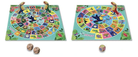 Jeu de l'oie au coeur de la jungle - Dès 2 ans Jeux & loisirs créatifs La family shop