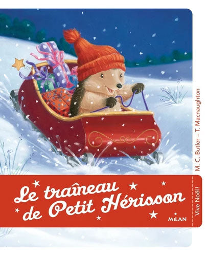 Le traîneau de Petit Hérisson Livres La family shop