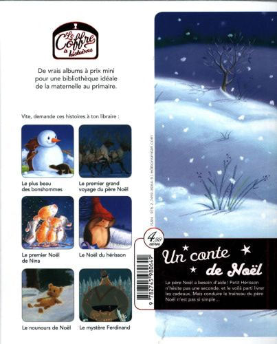 Le traîneau de Petit Hérisson Livres La family shop