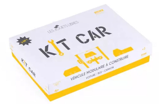 Kitcar - Jeu de construction en bois Jeux & loisirs créatifs La family shop