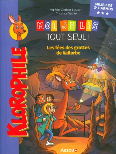 Moi je lis tout seul - N3 - 3ème HarmoS - Klorophile : les fées des grottes de Vallorbe Livres La family shop