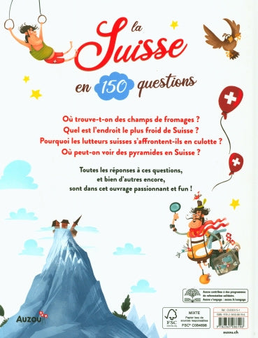 La Suisse en 150 questions Livres La Family Shop