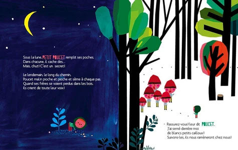 Le Petit Poucet - Conte pour enfant à lire Livres La family shop