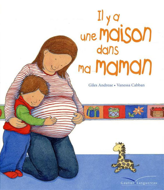 Il y a une maison dans ma Maman - Livre enfant sur la grossesse Livres OLF