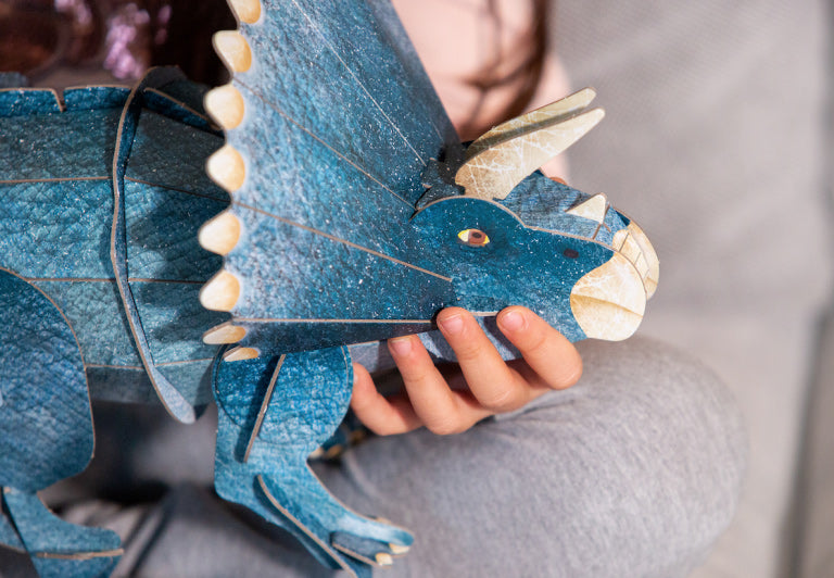 Coffret Le tricératops 3D! L'ère des dinosaures Jeux & loisirs créatifs servidis (attendre la new édition)