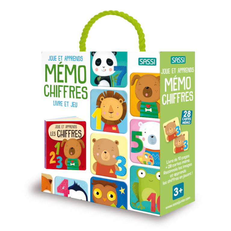 Memo des chiffres Jeux & loisirs créatifs La Family Shop