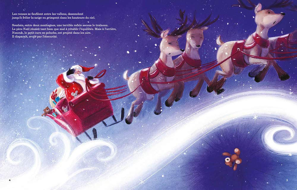 Nanouk, l'ourson de Noël Livres La family shop