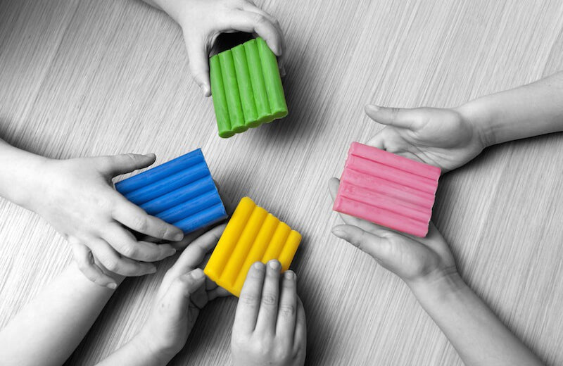 Pâte à modeler bio - Cire d'abeille Jeux & loisirs créatifs La family shop