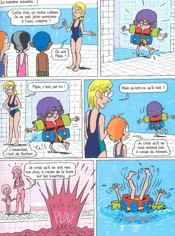 Pépin se jette à l'eau Livres La Family Shop