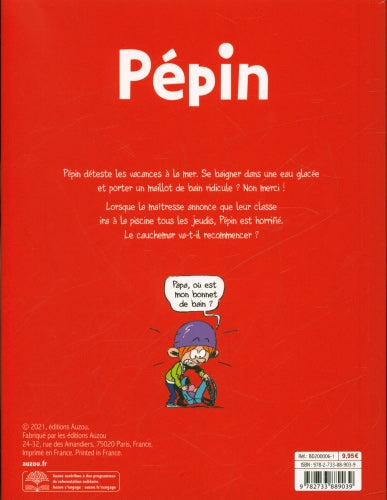 Pépin se jette à l'eau Livres La Family Shop