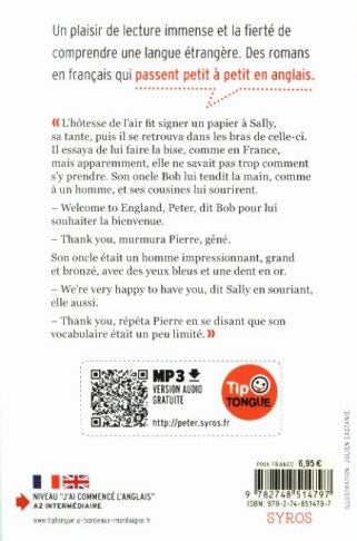 A2 - 8-9P - Peter et le mystère du headless man. Texte en français et en anglais Livres OLF