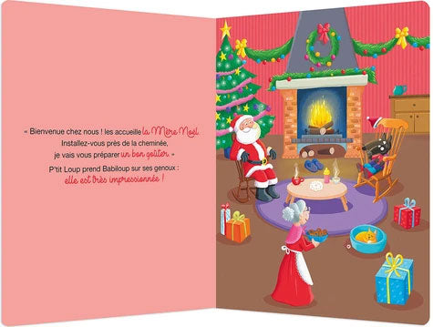 Le merveilleux Noël de P'tit Loup - Livre animé Livres La family shop
