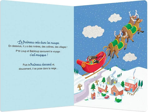 Le merveilleux Noël de P'tit Loup - Livre animé Livres La family shop