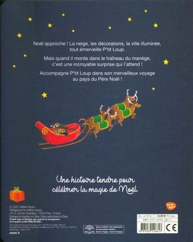 Le merveilleux Noël de P'tit Loup - Livre animé Livres La family shop
