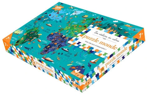 Puzzle Monde - Dès 6 ans - 200 pièces Jeux & loisirs créatifs La family shop