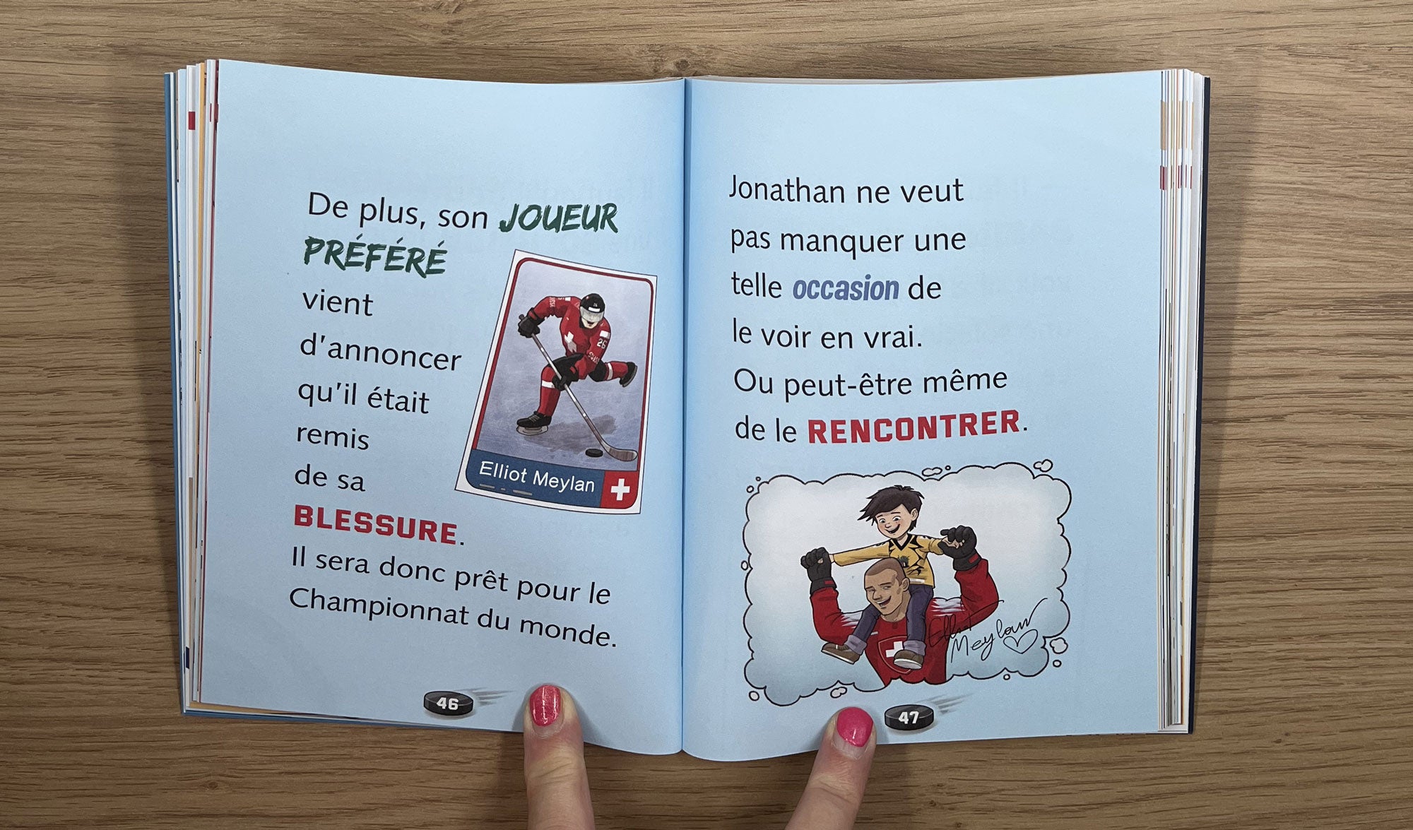 Les rois de la glace T1: sur la trace des champions Livres OLF