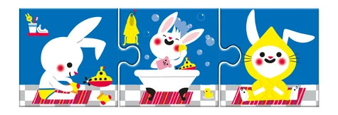 Mes p'tits rituels - Puzzle en bois Jeux & loisirs créatifs La family shop