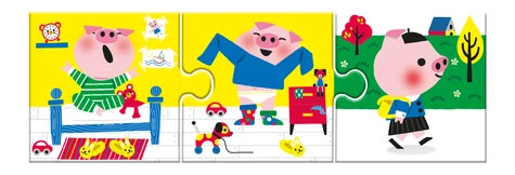 Mes p'tits rituels - Puzzle en bois Jeux & loisirs créatifs La family shop