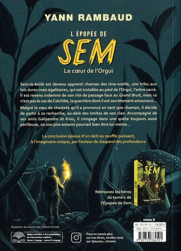 L'épopée de Sem, Le coeur de l'Orguï - T2 - Livre ado (13-15 ans) Livres La family shop