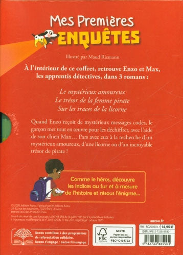Coffret Mes premières enquêtes T 7-8-9 - Première lecture Livres La family shop